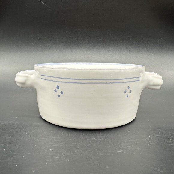 Vintage Casserole Dish Dieulefit France PHP Pottery Lavender Purple Cottagecore - Picture 4 of 10